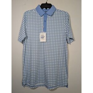 NWT Men's GL Graham Luxe Short Sleeve Polo Golf Shirt Leighton Small